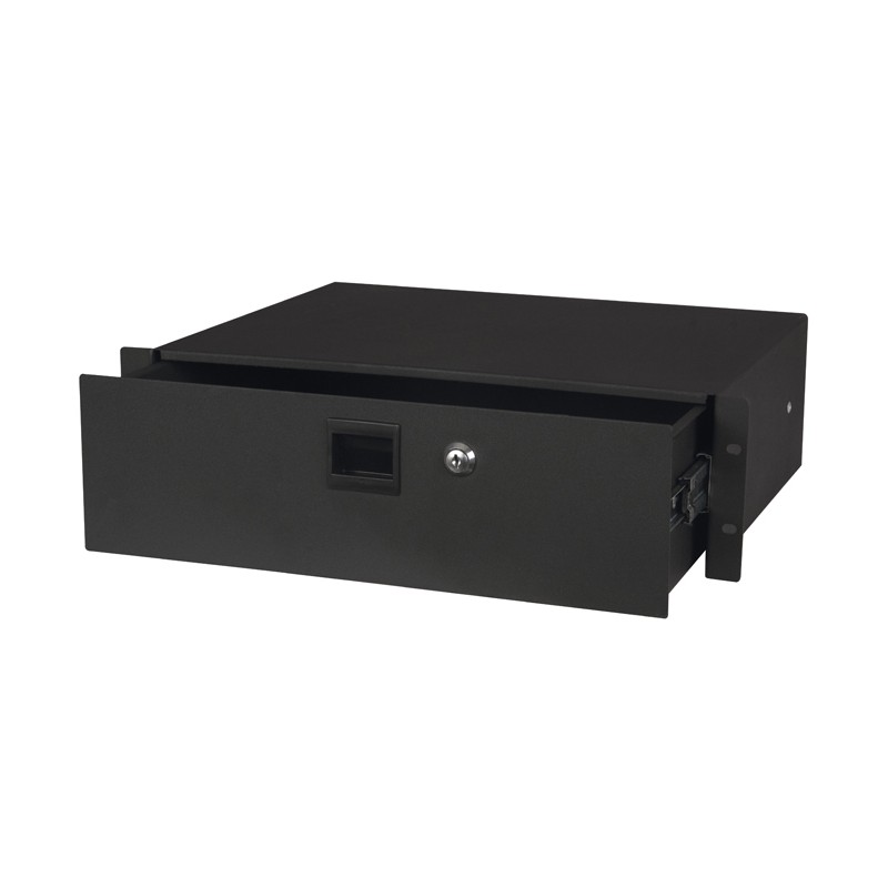 Showgear 19 Inch Drawer with keylock 3U - 2