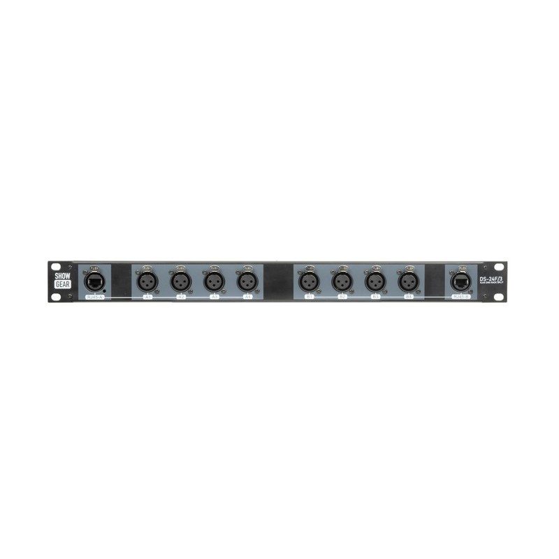 Showgear DS-24F/3 DMX Rack Split - 1
