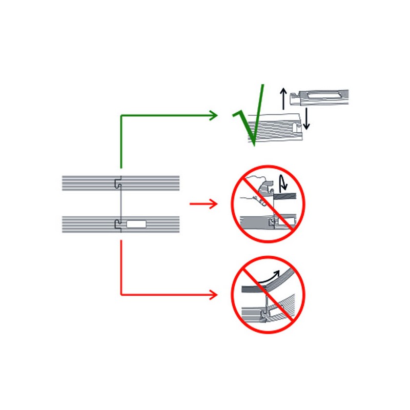 Showgear Cable Bridge 2 Corner 30 - with 2 channels, for cable bridge 2 - 3
