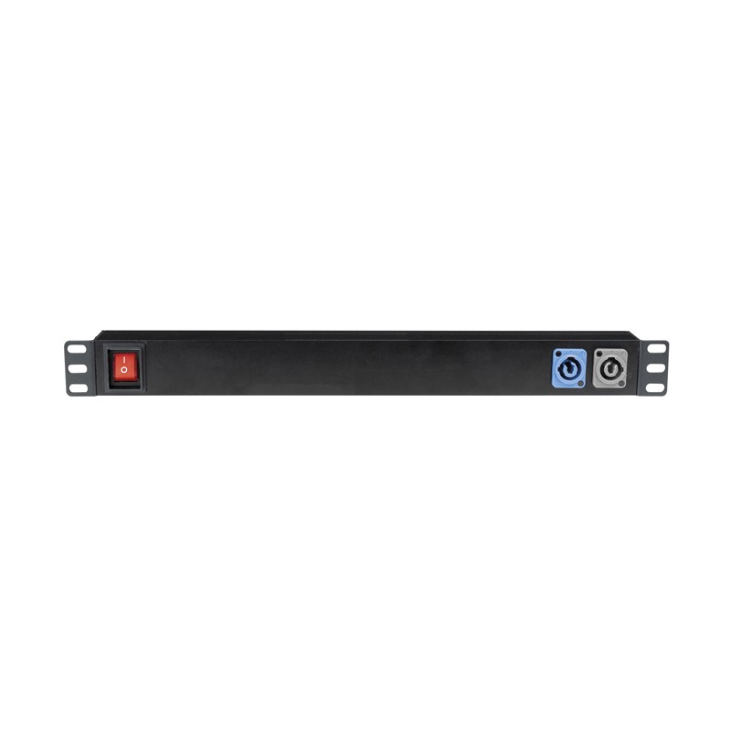 Showgear 19" 1U Socketstrip 7 With powerCON input - 1