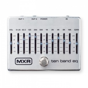 MXR M108S Ten Band Equalizer silver - kostka gitarowa