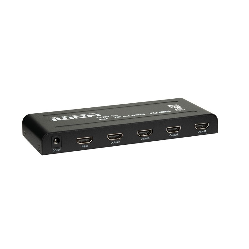 Showgear HDMI 2.0 Splitter 1 in 4 out - 3