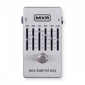 MXR M109S Six Band Equalizer silver - kostka gitarowa