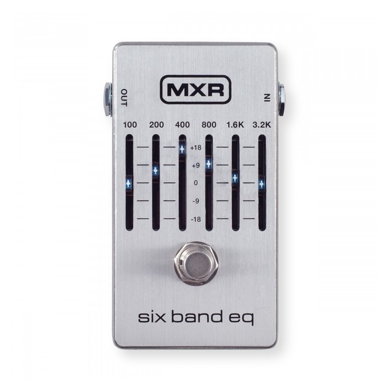 MXR M109S Six Band Equalizer silver - kostka gitarowa