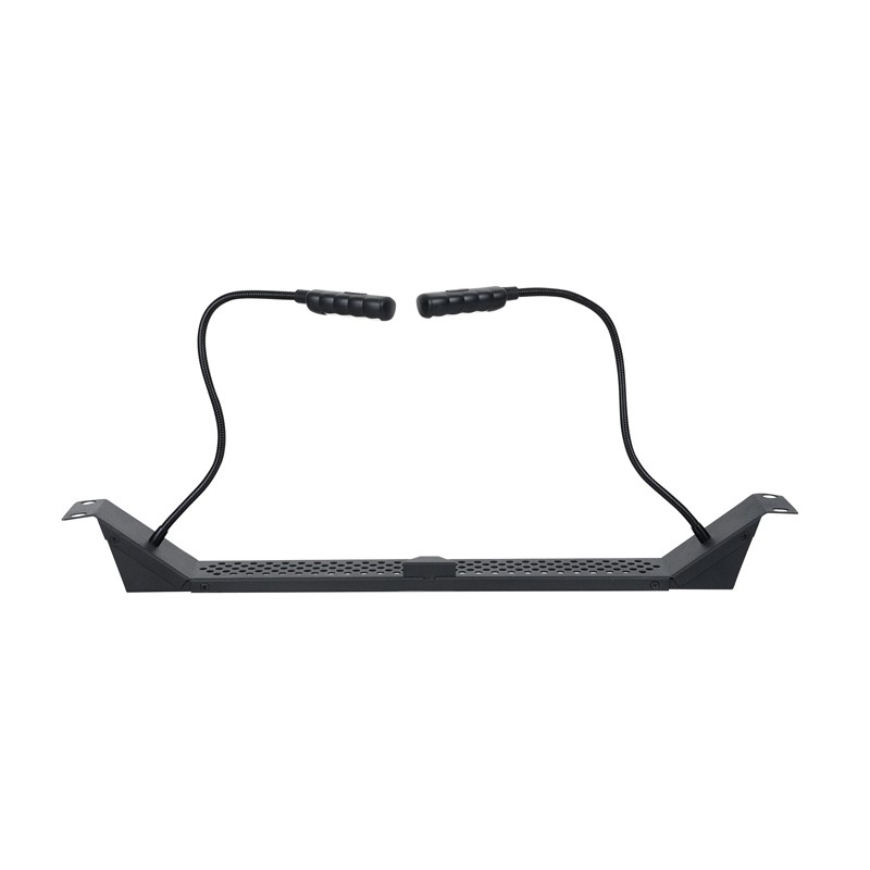 Showgear 19 Inch Rackmount Light 1U, 2 x White GooseLED - 1