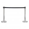 Showgear 2 m Adjustable Crowd Barrier Silver - 2