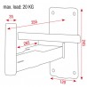 Showgear Speaker Wall Bracket 35 mm - 2