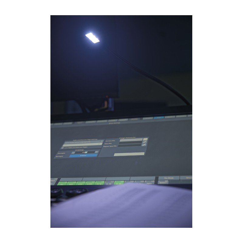 Showgear GooseLight XLR, RGBW - 45 cm, 3-pin straight, dimmable - 5