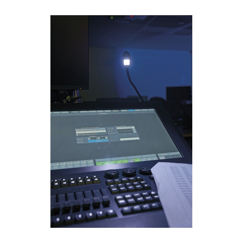 Showgear GooseLight XLR, RGBW - 45 cm, 3-pin straight, dimmable - 6