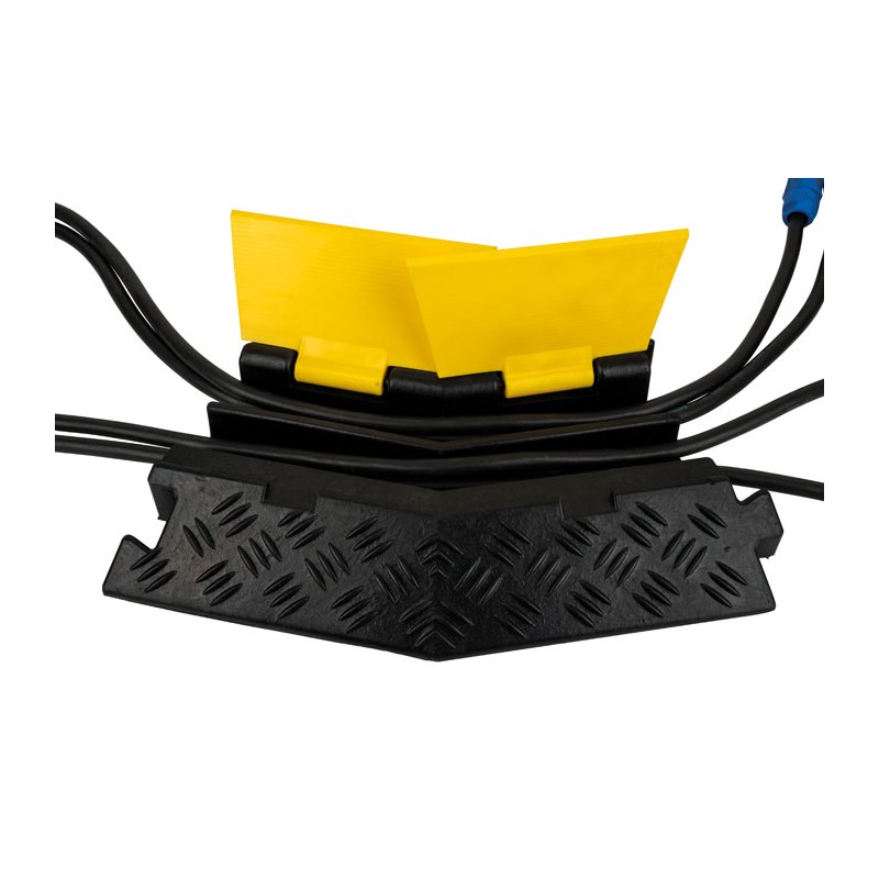 Showgear Cable Bridge 2 Corner 45 - left corner, 2 channels, for cable bridge 2 - 2