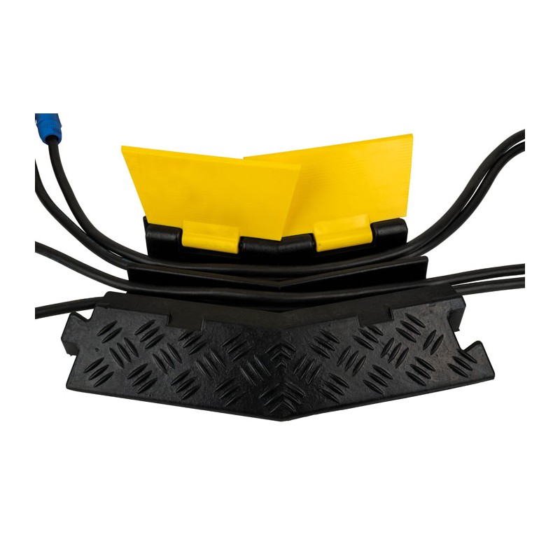 Showgear Cable Bridge 2 Corner 45 - right corner, 2 channels, for cable bridge 2 - 2