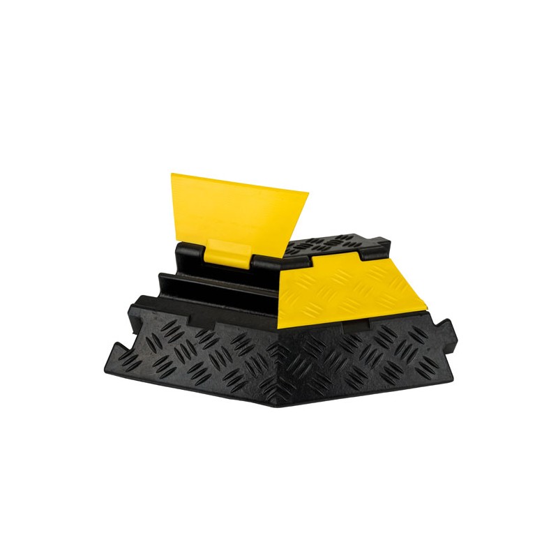 Showgear Cable Bridge 2 Corner 45 - right corner, 2 channels, for cable bridge 2 - 3