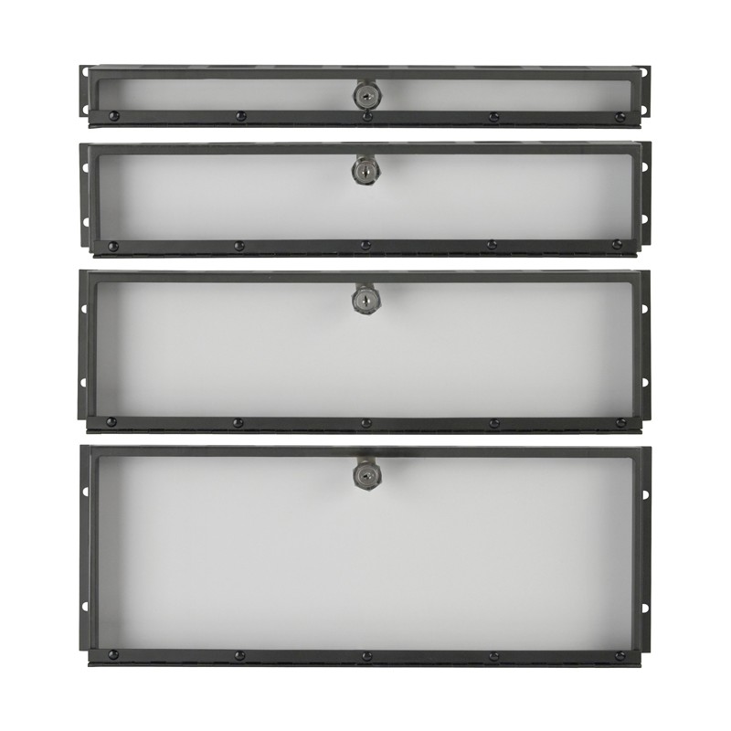 Showgear 19 Inch Protection Panel with Locker 4U - 2