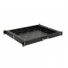 Showgear 19-inch 1U Fixed Sliding Rack Mount Shelf - 1