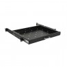 Showgear 19-inch 1U Fixed Sliding Rack Mount Shelf - 2