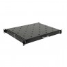 Showgear 19-inch 1U Fixed Sliding Rack Mount Shelf - 4