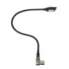 Showgear GooseLight XLR, CW - 40 cm, 3-pin Right-angled - 1