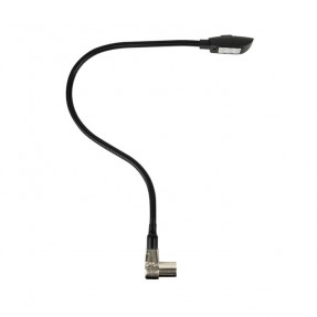 Showgear GooseLight XLR, CW - 40 cm, 4-pin Right-angled - 1