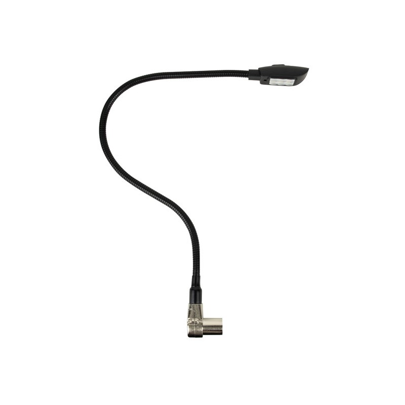 Showgear GooseLight XLR, CW - 40 cm, 4-pin Right-angled - 1