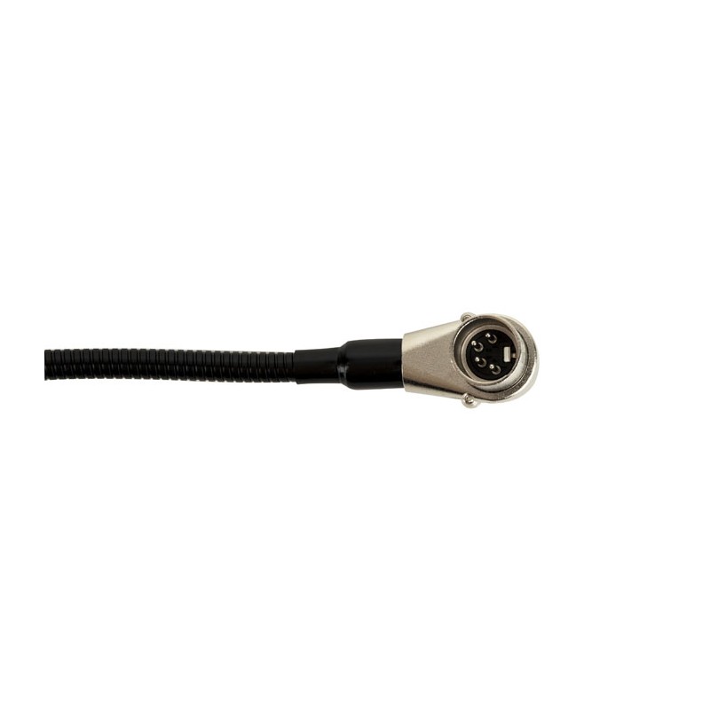 Showgear GooseLight XLR, CW - 40 cm, 4-pin Right-angled - 2