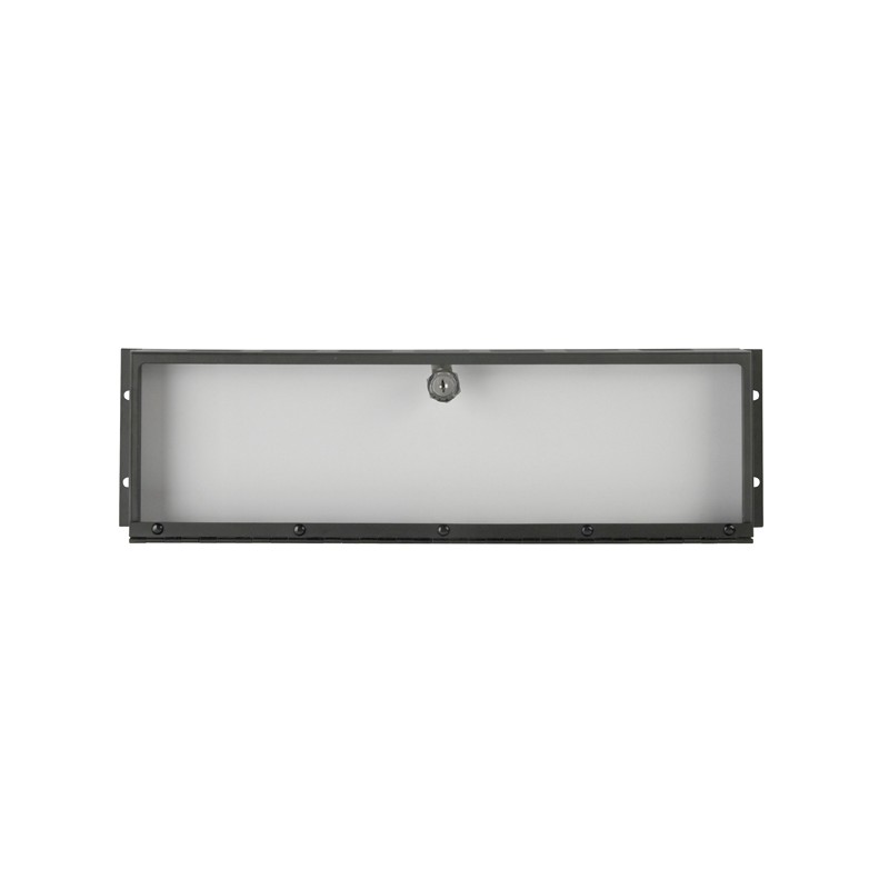 Showgear 19 Inch Protection Panel with Locker 3U - 1