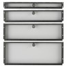 Showgear 19 Inch Protection Panel with Locker 3U - 2