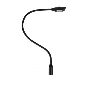 Showgear GooseLight XLR, CW - 40 cm, 4-pin Straight - 1