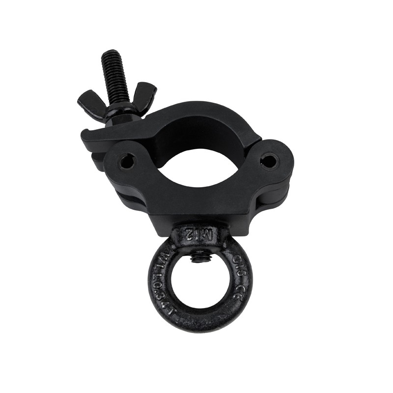 Showgear 50 mm Half Coupler + Eye - SWL 340 kg black - 1