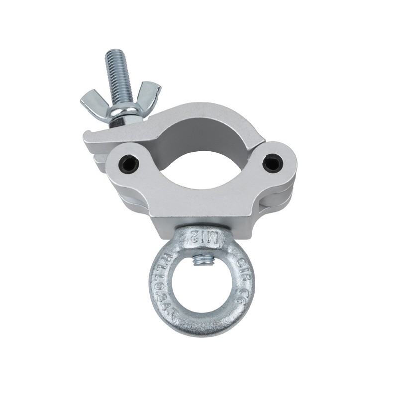 Showgear 50 mm Half Coupler + Eye - SWL 340 kg silver - 1