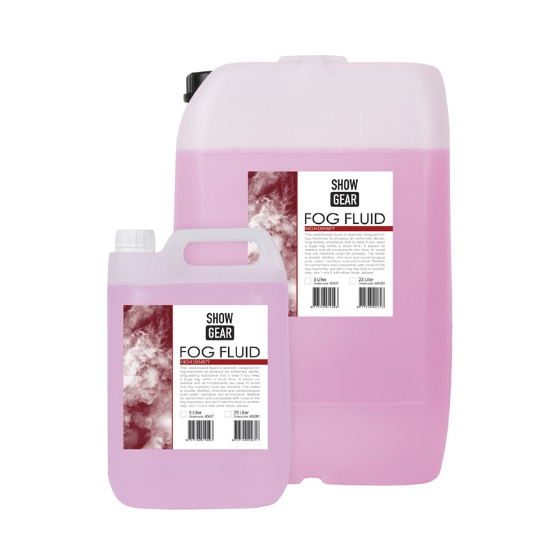 Showgear Fog Fluid High Density - 5 litre - 2