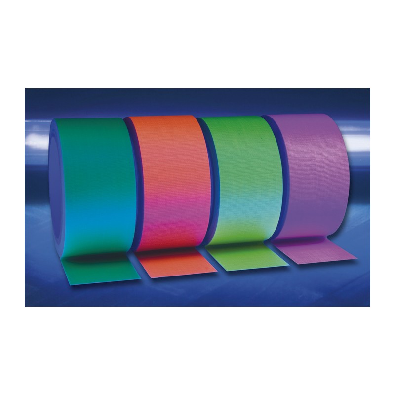 Showgear Gaffa Tape Neon - green, 50 mm / 25 m - 4