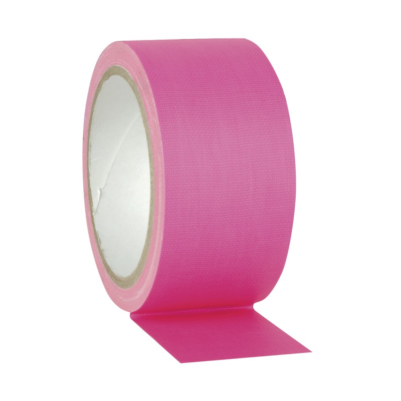 Showgear Gaffa Tape Neon - pink, 50 mm / 25 m - 1
