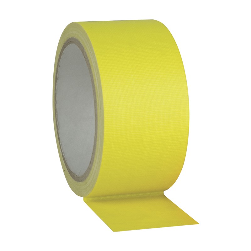 Showgear Gaffa Tape Neon - yellow, 50 mm / 25 m - 1