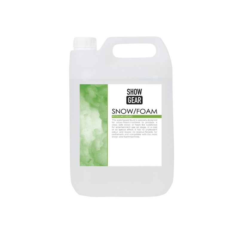 Showgear Snow/Foam Liquid 5 litre - 1