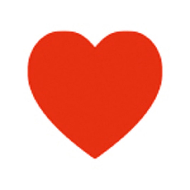 Showgear Electric Confetti Cannon Pro - 80 cm, red hearts - 2