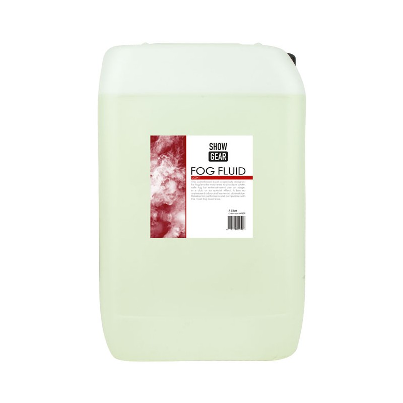 Showgear Fog Fluid Light - 5 litre - 1