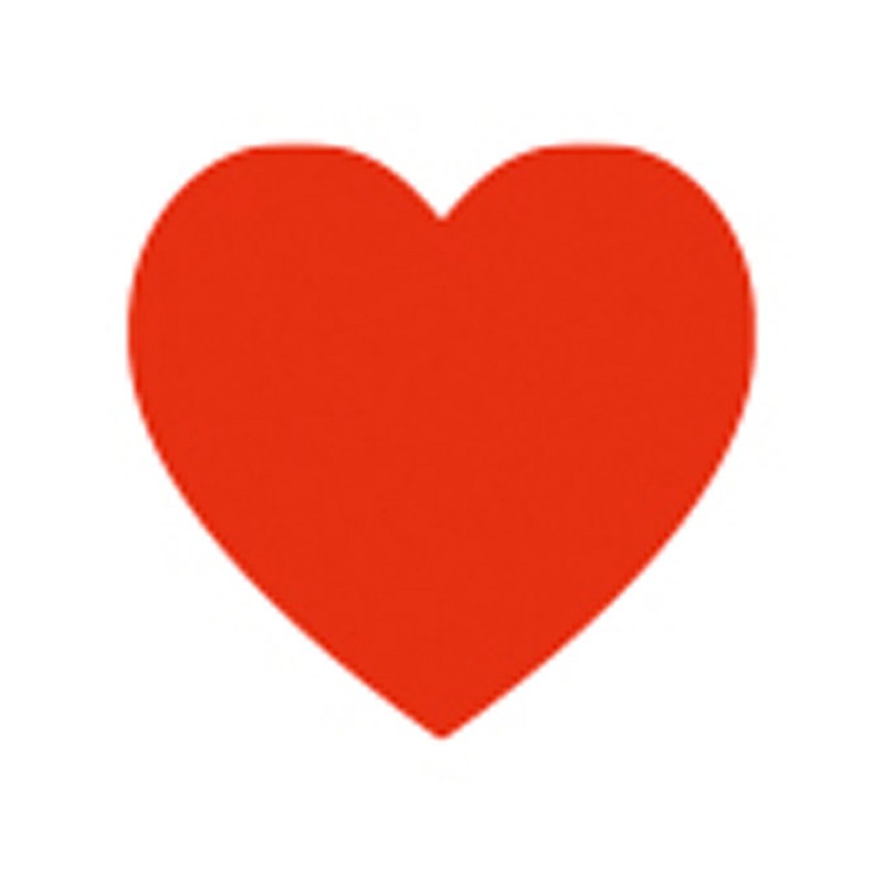 Showgear Electric Confetti Cannon - 50 cm, red hearts - 2