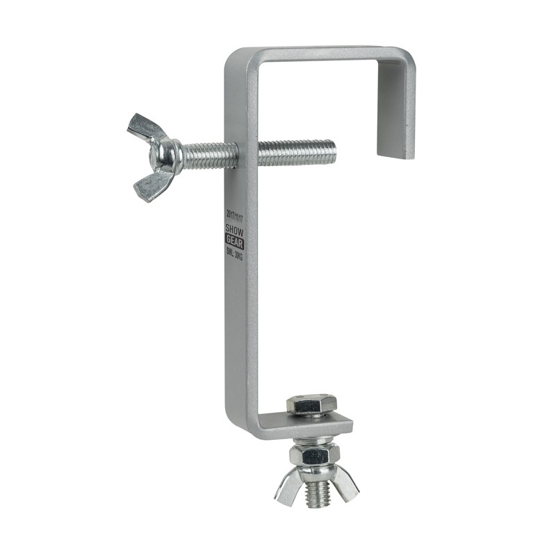 Showgear 50 mm Heavy Duty Pipe Clamp - SWL 30 kg silver (75008S) - 1