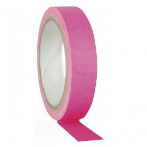Showgear Gaffa Tape Neon - pink, 19 mm / 25 m - 1