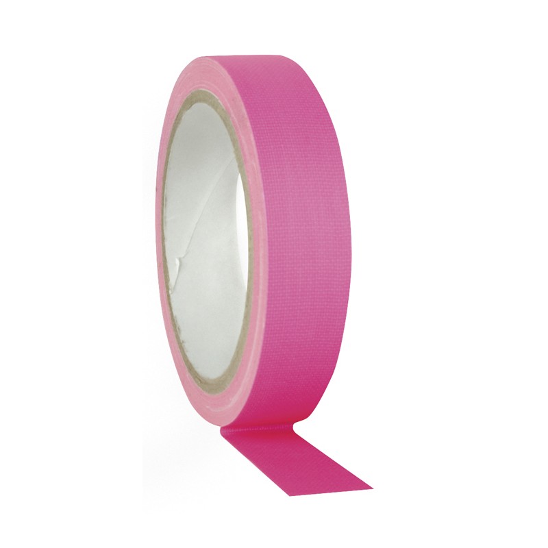 Showgear Gaffa Tape Neon - pink, 19 mm / 25 m - 1