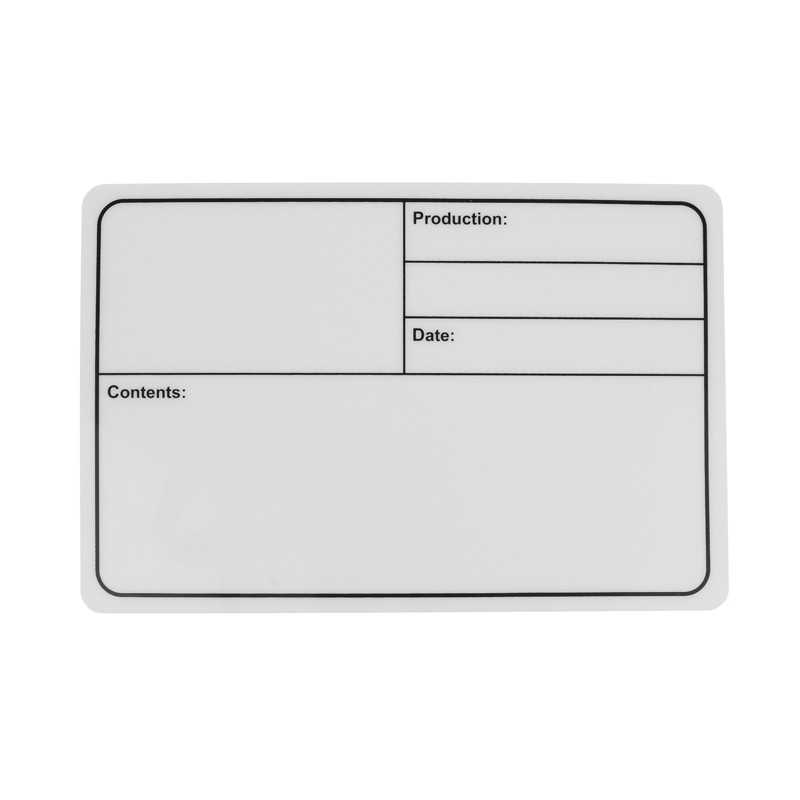 Showgear Flight Case Label - 290 x 190 mm - with adhesive back - 1