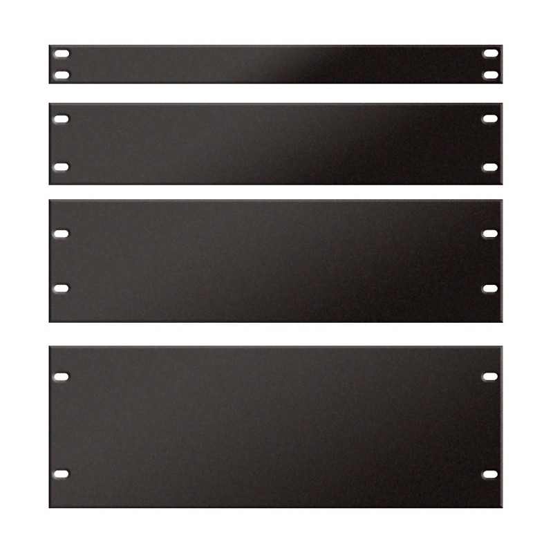 Showgear 19 inch Blind Panel Black 1U - 2