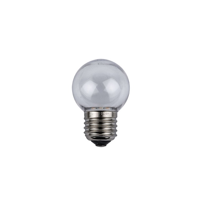 Showgear G45 LED Bulb E27 - WW - Clear - 1