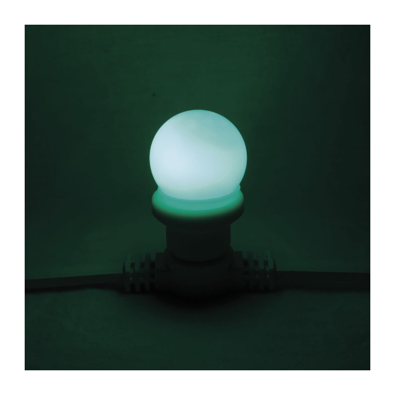 Showgear G45 LED Bulb E27 - green - 2