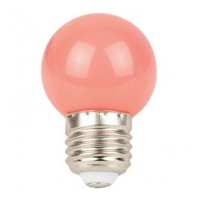 Showgear G45 LED Bulb E27 - pink - 1