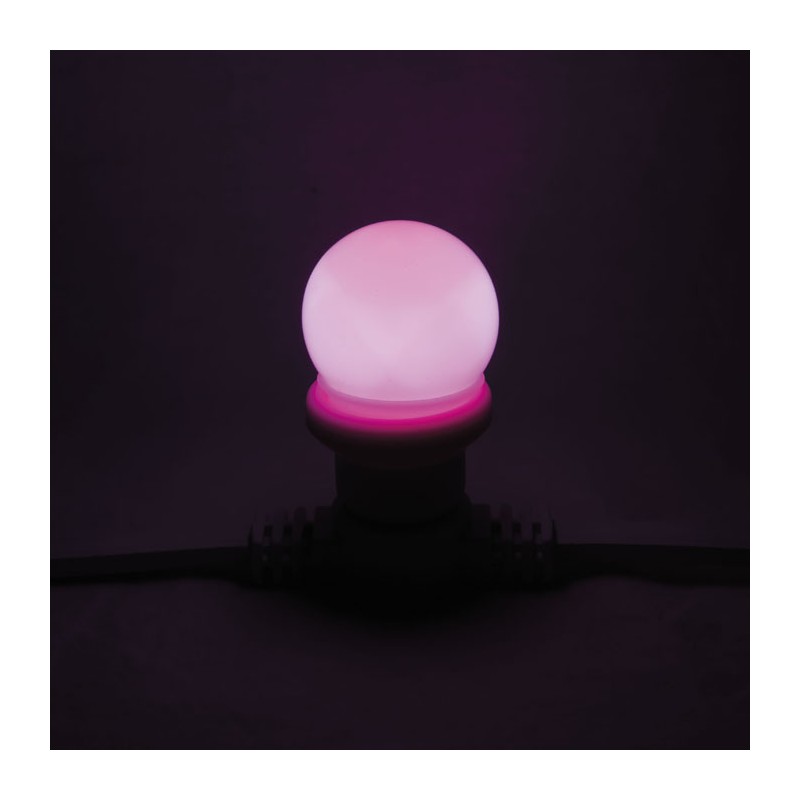 Showgear G45 LED Bulb E27 - pink - 2