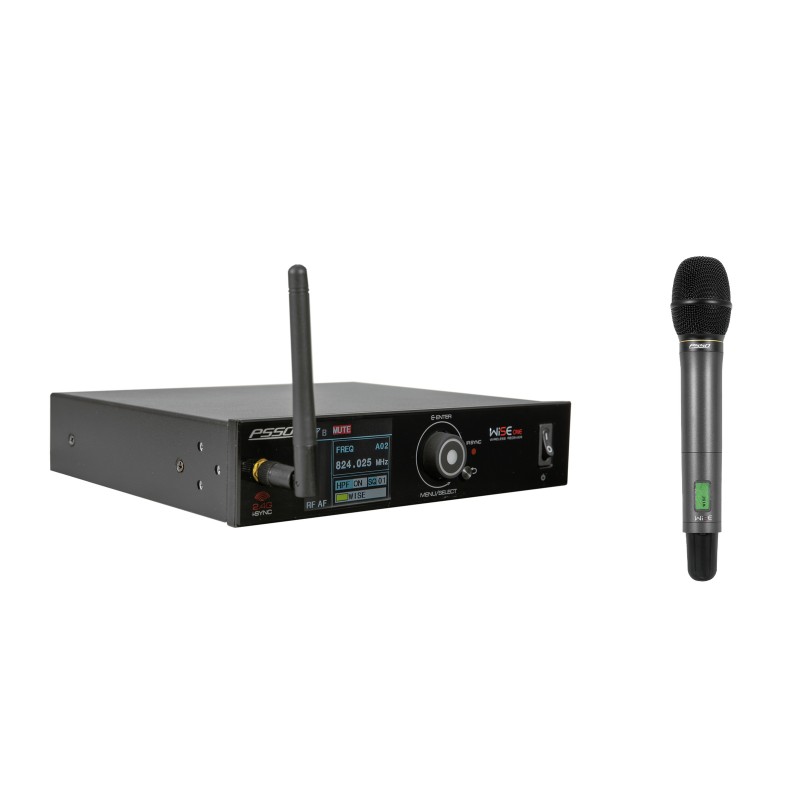 PSSO Set WISE ONE + Dyn. wireless microphone 823-832/863-865MHz - 1
