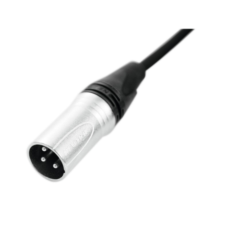 PSSO DMX cable XLR 3pin 20m bk Neutrik - 4