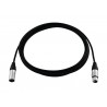 PSSO DMX cable XLR 5pin 1.5m bk Neutrik - 2