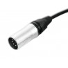 PSSO DMX cable XLR 5pin 5m bk Neutrik - 3